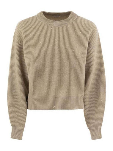 24FW Sweater MBM756900 C505 Beige - BRUNELLO CUCINELLI - BALAAN 1