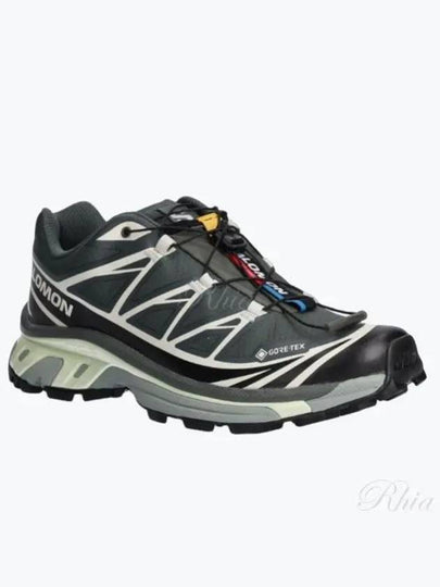 XT 6 GTX Low Top Sneakers Black Lime Cream - SALOMON - BALAAN 2