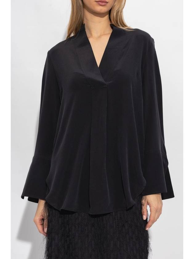 By Malene Birger ‘Flaiy’ Silk Top, Women's, Black - BY MALENE BIRGER - BALAAN 3