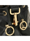 Mon Tresor FF Motif Leather Mini Bag Black - FENDI - BALAAN 8