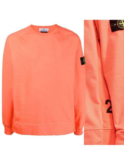 Waffen Patch Crewneck Sweatshirt Orange - STONE ISLAND - BALAAN 2