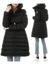 Women's Flammette Long Down Padding Black - MONCLER - BALAAN 2