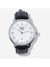 Zenith Quartz 001 Classic Leather Watch Black White - MINOC - BALAAN 1