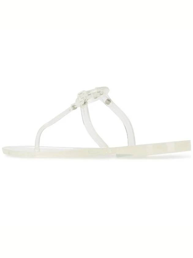 Mini Miller Jelly Flip Flops White - TORY BURCH - BALAAN 5