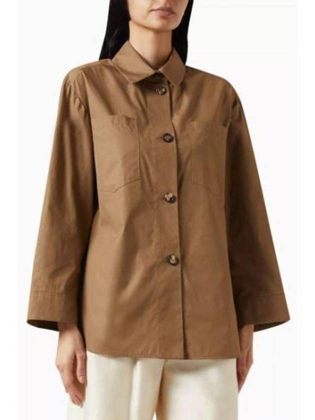 Shirt 19111011 019 19111011600 Free CARAMEL - MAX MARA - BALAAN 1