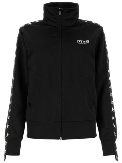 Star Logo Track Jacket Black - GOLDEN GOOSE - BALAAN 2