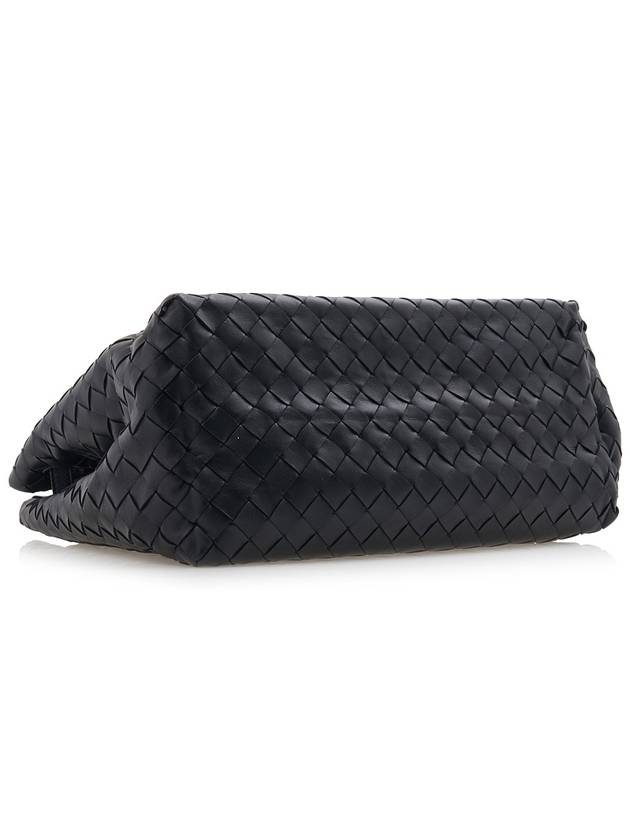 Intrecciato Large Top Handle Tote Bag Black - BOTTEGA VENETA - BALAAN 6