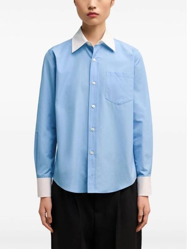 Shirt 775754 Free Cashmere Blue - AMI - BALAAN 4