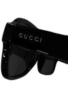 Eyewear Logo Sunglasses Black - GUCCI - BALAAN 10