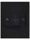 Waffen Patch Ghost Piece Cotton Sweatshirt Black - STONE ISLAND - BALAAN 5