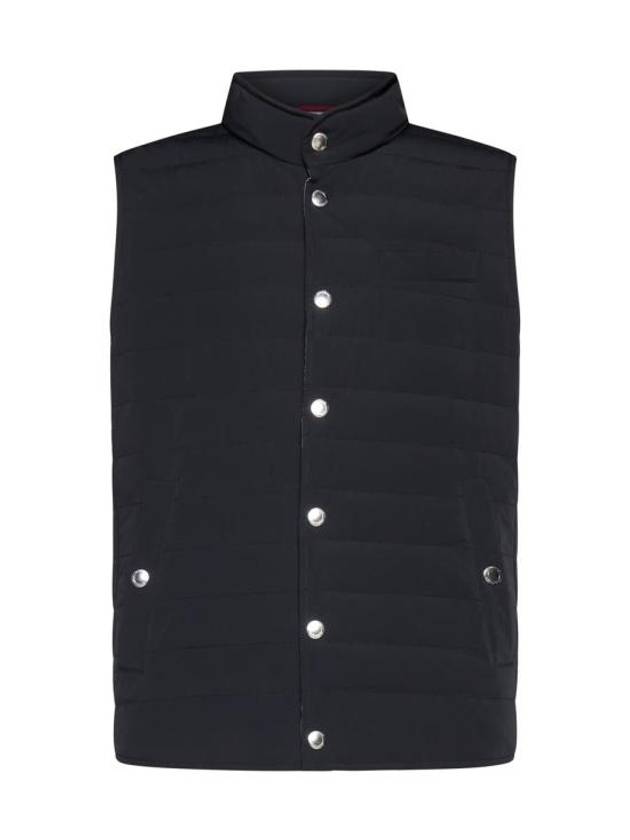 Quilting Nylon Down Vest Black - BRUNELLO CUCINELLI - BALAAN 1