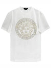 Men's Medusa Logo Short Sleeve T-Shirt White - VERSACE - BALAAN 2