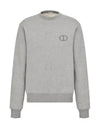 CD Icon Cotton Sweatshirt Grey - DIOR - BALAAN 2