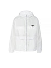 Re-Nylon Blouson Jacket White - PRADA - BALAAN 2