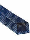 Ferragamo Men's Silk Tie 35 0263 NAVY BLU 0731639 - SALVATORE FERRAGAMO - BALAAN 9