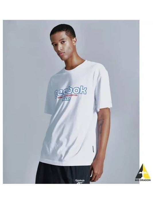 Basic graphic t shirt white - REEBOK - BALAAN 1