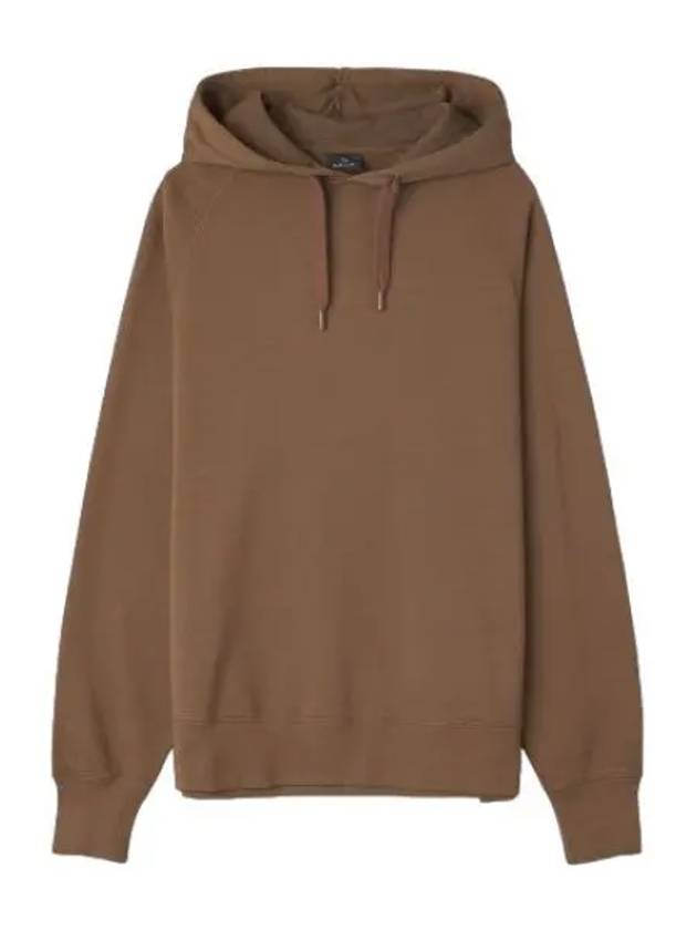 Happy Hooded Brown T Shirt Hoodie - PAUL SMITH - BALAAN 1