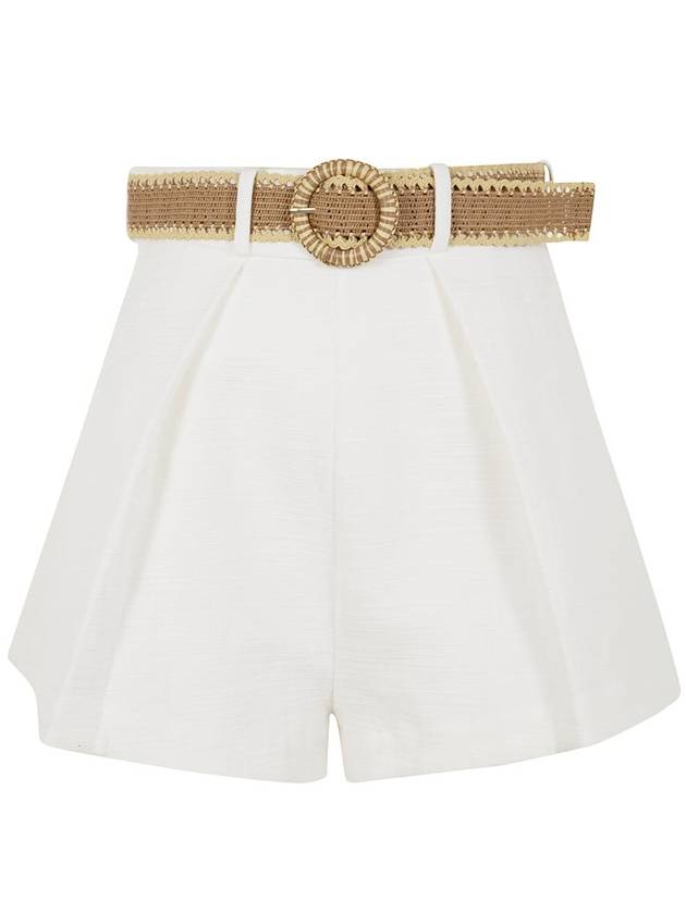 Zimmermann Acacia Tuck Short Clothing - ZIMMERMANN - BALAAN 1