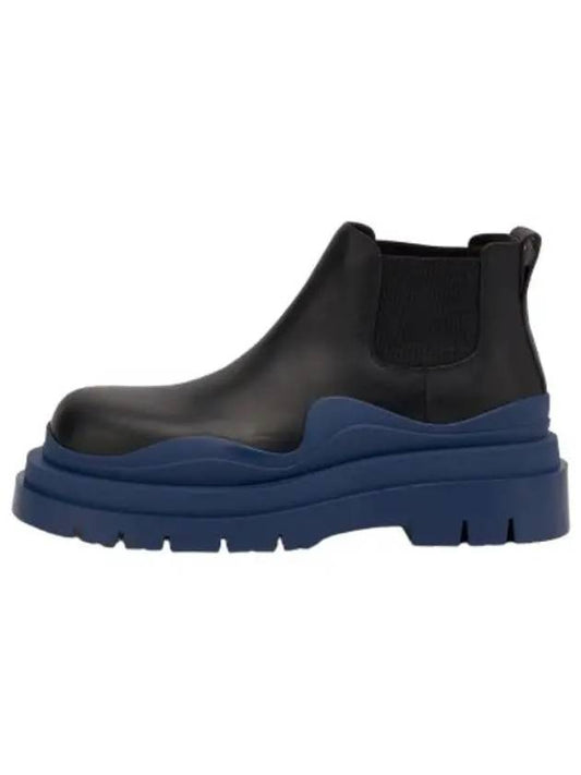 tire ankle chelsea boots black blue - BOTTEGA VENETA - BALAAN 1