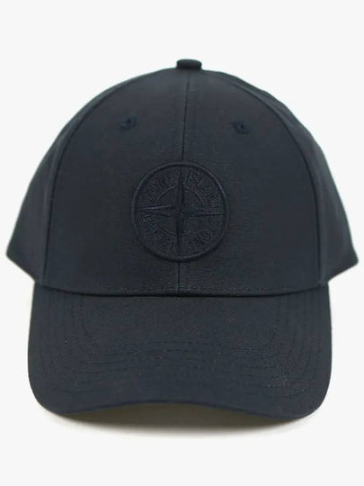 99661 Cotton Rep 6 Panel Ball Cap Navy - STONE ISLAND - BALAAN 2