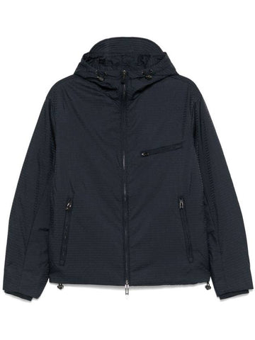 Emporio Armani Coats Blue - EMPORIO ARMANI - BALAAN 1