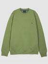 Zebra Logo Cotton Sweatshirt Green - PAUL SMITH - BALAAN 2