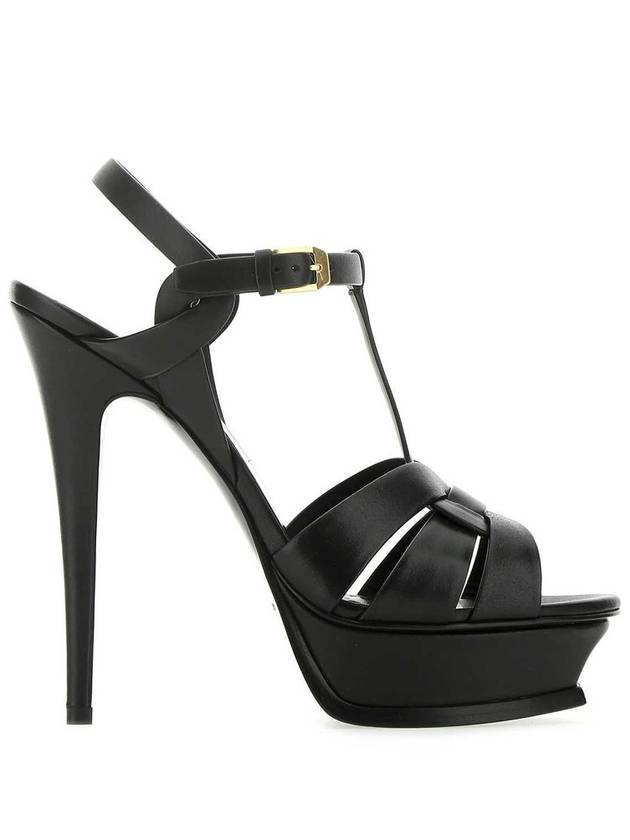 Classic Tribute 105 Sandal Heels Black - SAINT LAURENT - BALAAN 2