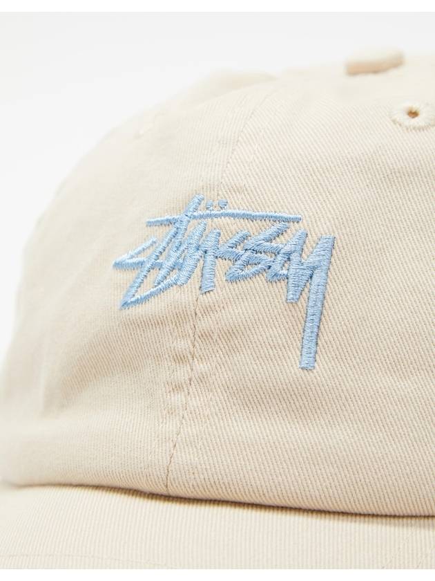 AU Australia Low Pro Cap ST796003 Natural ONE SIZE - STUSSY - BALAAN 3