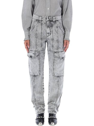 Bayoneo patch pocket jeans - ISABEL MARANT - BALAAN 1