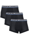 Logo Band Briefs 3 Pack Black - EMPORIO ARMANI - BALAAN 2