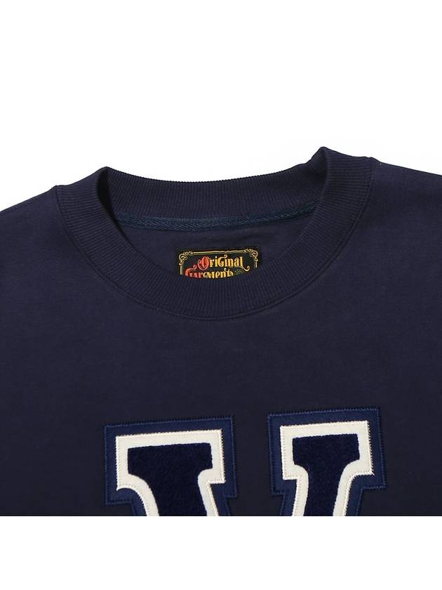 Bookle Logo Ogarpboy Sweatshirt Navy - OGARP - BALAAN 4