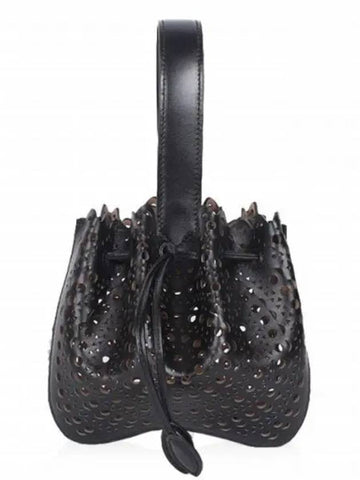 Women s Punching Bag Rosemary 16 Bucket Black 1120619 - ALAIA - BALAAN 1