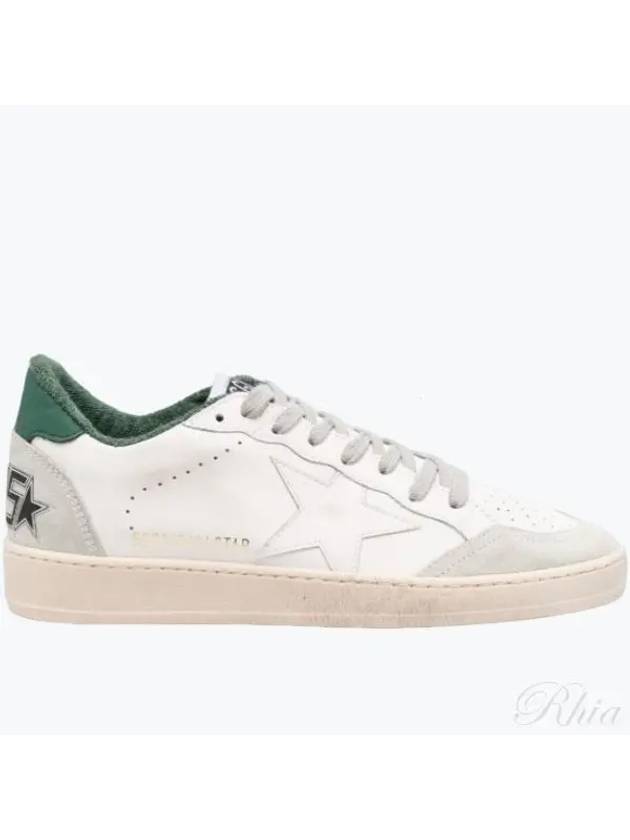 Ball Star Leather Low Top Sneakers White - GOLDEN GOOSE - BALAAN 2