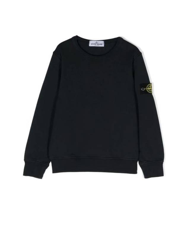 Kids Junior Knit Sweatshirt 781661340 V0020 NAVY BLUE - STONE ISLAND - BALAAN 1