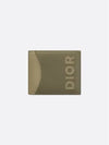 Logo Leather Half Wallet Green - DIOR - BALAAN 2