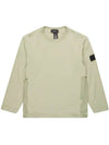 Wappen Shadow Project Mesh Long Sleeve T-Shirt Khaki Beige - STONE ISLAND - BALAAN 2