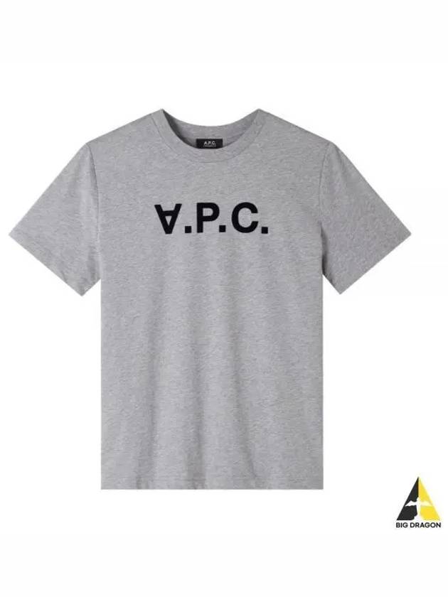 Standard Grand VPC Short Sleeve T-Shirt Grey - A.P.C. - BALAAN 2