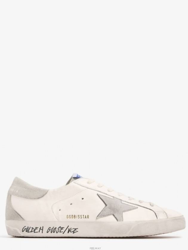 Super Star Suede Leather Low Top Sneaker White - GOLDEN GOOSE - BALAAN 2