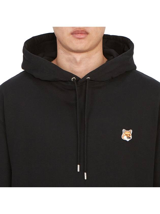 Fox Head Patch Regular Hoodie Black - MAISON KITSUNE - BALAAN 6