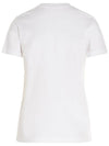 Women's Logo Short Sleeve T-Shirt White - MONCLER - BALAAN 3