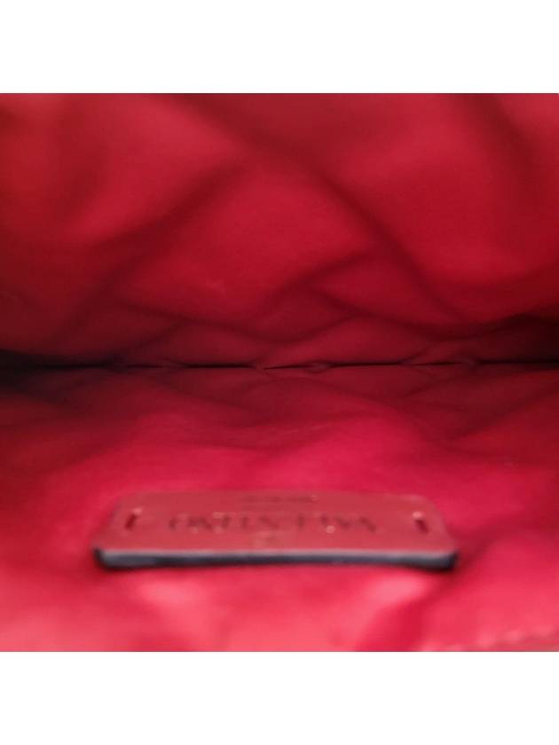 Women s RW2P0Q70NAP Candy Stud Red Clutch Bag - VALENTINO - BALAAN 9