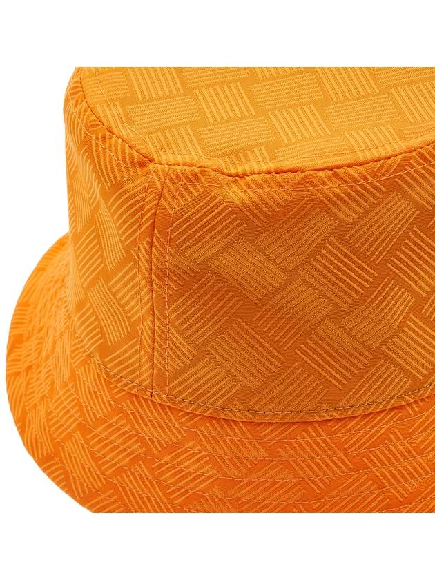 Intrecciato Jacquard Bucket Hat Tangerine - BOTTEGA VENETA - BALAAN 7