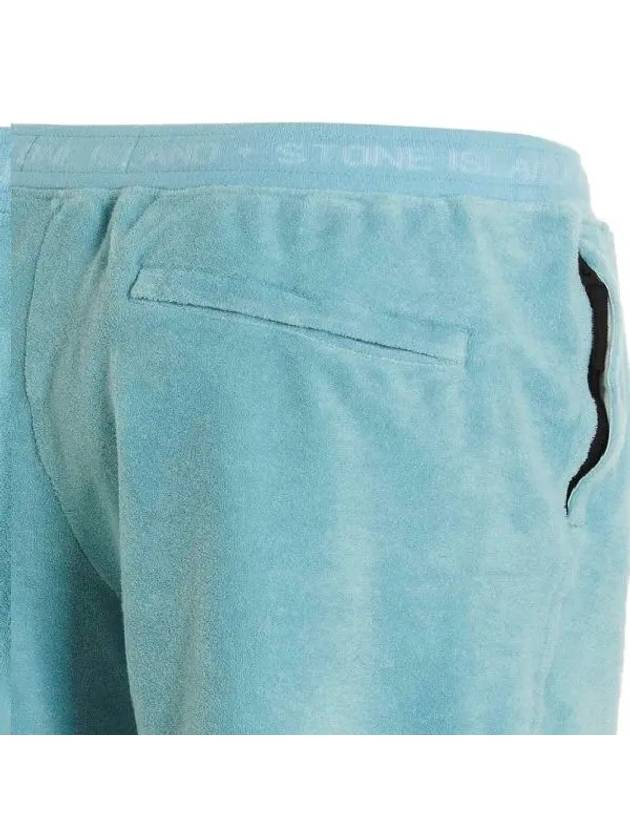 Wappen Embroidered Logo Bermuda Short Mint - STONE ISLAND - BALAAN 5