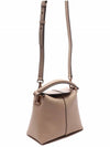 Women's T Case Leather Micro Messenger Bag Beige - TOD'S - BALAAN 4