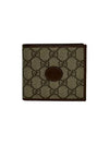 GG Logo Interlocking Half Wallet Brown - GUCCI - BALAAN 2