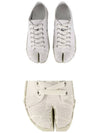 Men's Painted Tabi Stitch Tabi Low Top Sneakers White - MAISON MARGIELA - BALAAN 6