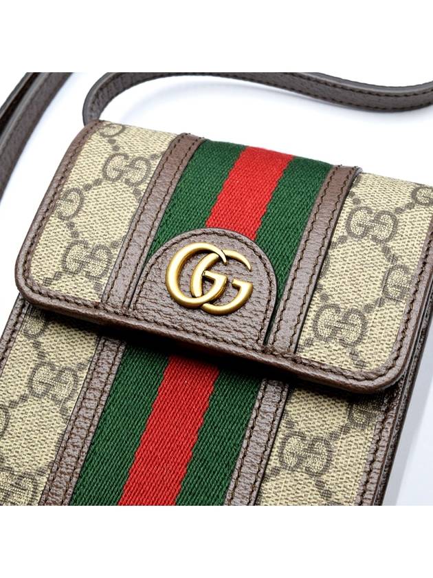 Ophidia GG Mini Bag Beige Ebony Brown - GUCCI - BALAAN 8