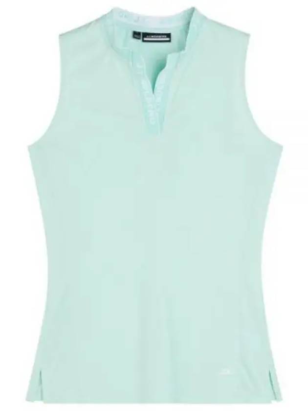 Leya Logo Tape Sleeveless Honeydew - J.LINDEBERG - BALAAN 2