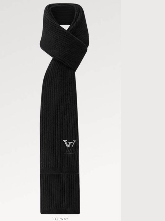 LV Dual Knit Scarf Black - LOUIS VUITTON - BALAAN 2