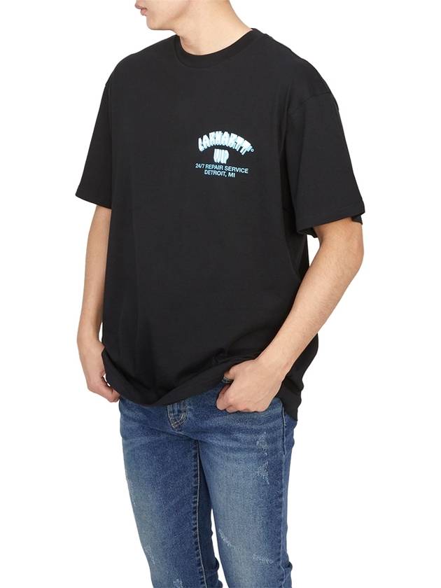 Super Tired Short Sleeve T-Shirt Black - CARHARTT WIP - BALAAN 5